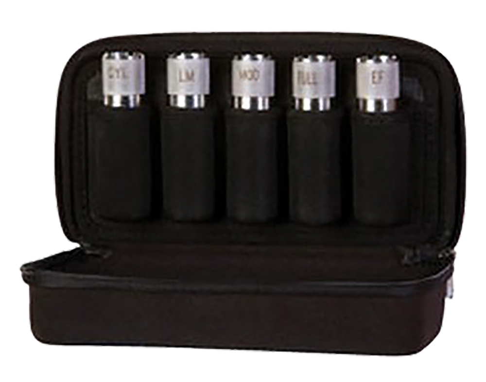 Carlson’s Choke Tubes 00400 Choke Tube Case Protective Case Black Holds 5 Chokes Nylon Textured