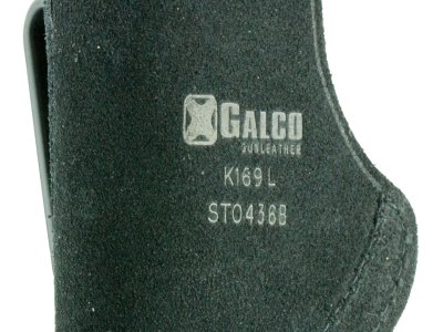 Galco STO436B Stow-N-Go  IWB Black Leather Belt Clip Fits Ruger LCP/Diamondback DB Right Hand