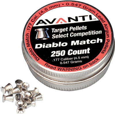 DAISY MATCH 177 PELLET – 250-COUNT 10-PACK CASE