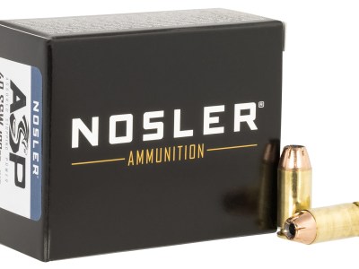 Nosler 51279 Assured Stopping Power Handgun 40S&W 180gr Jacketed Hollow Point 20 Per Box/20 Case
