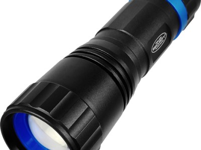 PSF SCOPE FLASHLIGHT WHITE 750 – LUM 4AAA BATTERIES 3 MODES