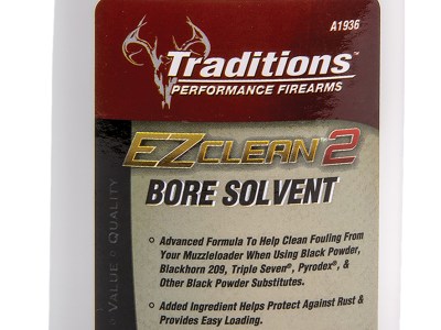 Traditions A1936 EZ Clean 2 Bore Solvent Against Fouling Rust 8 oz Squeeze Bottle