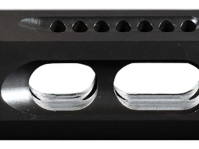 Yankee Hill 3085MBA Slant Muzzle Brake Black Steel with 5/8″-24 tpi Threads & 2.75″ OAL for 30 Cal AR-Platform