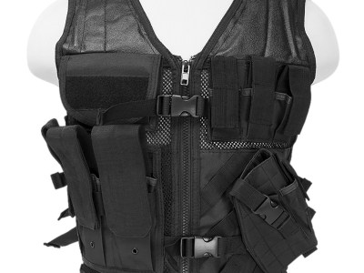 NcStar CTV2916B Tactical  Med-2XL PVC/Mesh Webbing