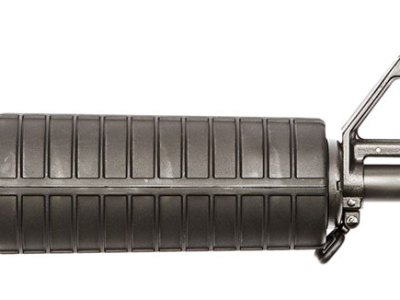 Spikes STU5025M4S Complete Upper  5.56x45mm NATO 16″ Black Phosphate Barrel, 7075-T6 Aluminum Black Receiver, M4 Double Head Shield Handguard for M4 Carbine