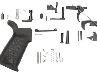 Spikes Tactical SLPK101 Lower Parts Kit  Multi-Caliber Black Oxide Stainless Steel AR-Platform