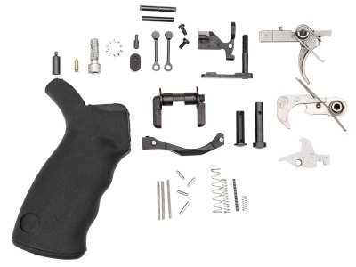 Spikes Tactical SLPK301 Lower Parts Kit Enhanced Black AR Platform