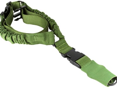 Aim Sports AOPS01G One Point  Green Elastic Webbing 26″ OAL Bungee Rifle