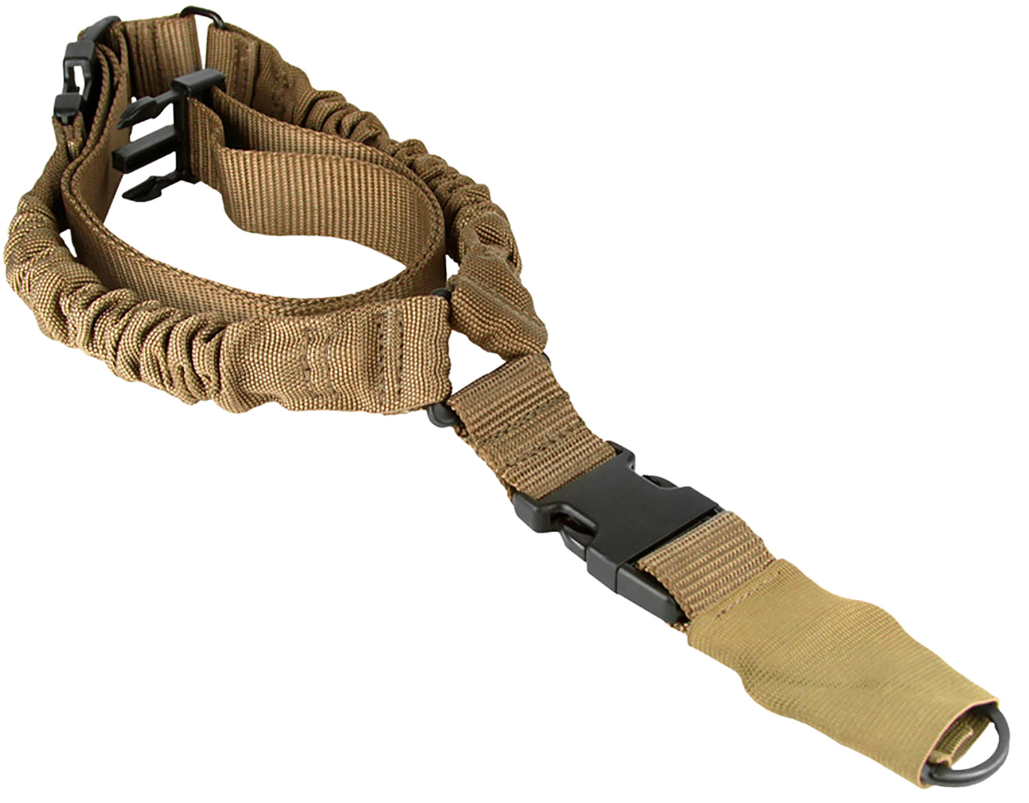 Aim Sports AOPS01T One Point  Tan Elastic Webbing 26″ OAL Bungee Rifle
