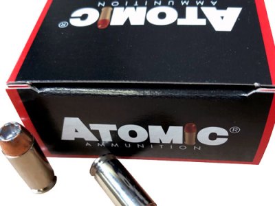 ATOMIC 10MM 155GR BONDED JHP – 20RD 10BX/CS