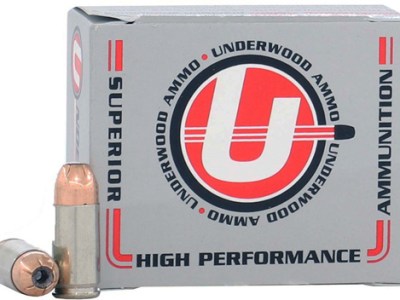 UNDERWOOD 9MM LUGER +P+ 124GR – JHP 20RD 10BX/CS