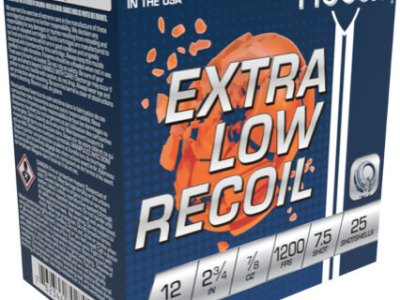 FIOCCHI LOW RECOIL 12GA 2.75″ – 7/8OZ #7.5 1200FPS 250RD CASE
