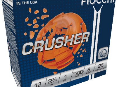 FIOCCHI CRUSHER 12GA 2.75″ – 1OZ #8 1300FPS 250RD CASE LOT