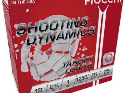FIOCCHI 12GA 2.75″ 1OZ #7.5 – 1250FPS 250RD CASE LOT
