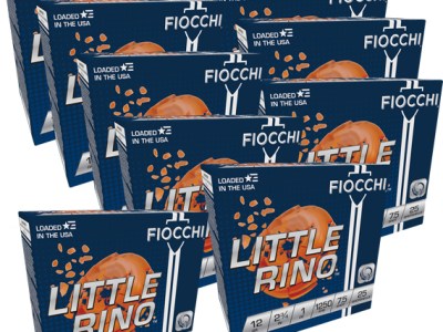 FIOCCHI LITTLE RINO 12GA 2.75″ – 1OZ #7.5 1250FPS 250RD CASE