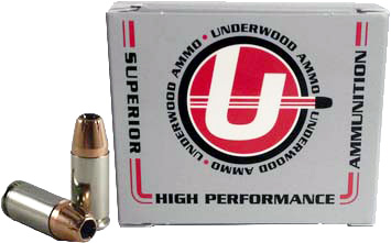 UNDERWOOD 9MM LUGER +P 124GR – XTP JHP 20RD 10BX/CS