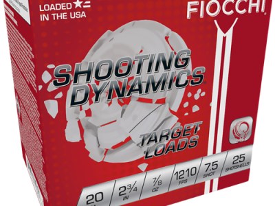 FIOCCHI 20GA 2.75″ 7/8OZ #7.5 – 1210FPS 250RD CASE LOT