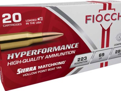 FIOCCHI 223 REM 69GR – MATCHKING HPBT 20RD 10BX/CS