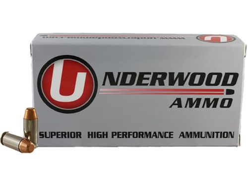 UNDERWOOD 40 SW 180GR FMJ – 50RD 10BX/CS