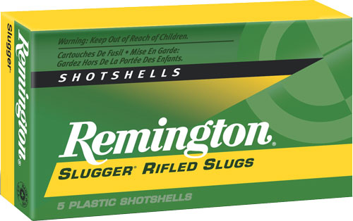REMINGTON SLUGGER 12GA 2.75″ – 1OZ RIFLED SLUG 15RD 5BX/CS