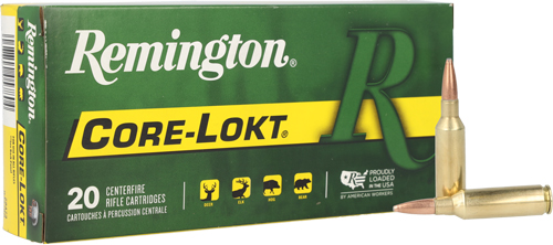 REMINGTON 7MM REM SAUM 150GR – CORE-LOKT PSP 20RD 10BX/CS