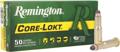 REMINGTON 25-20 WIN 86GR – CORE-LOKT SP 50RD 10BX/CS
