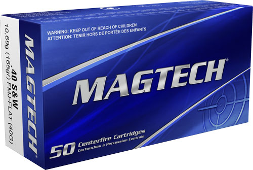 MAGTECH 40 SW 165GR FMJ-FP – 50RD 20BX/CS