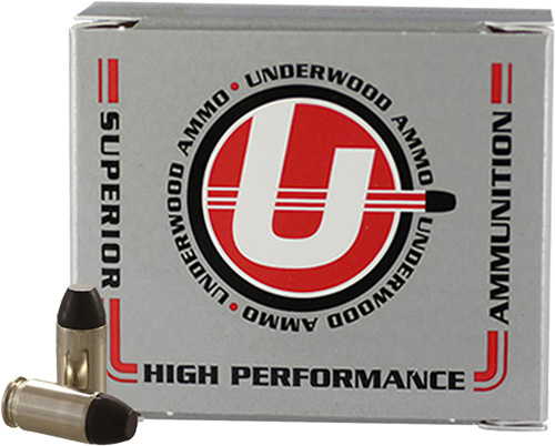 UNDERWOOD 380 ACP 100GR – HARD CAST FN 20RD 10BX/CS