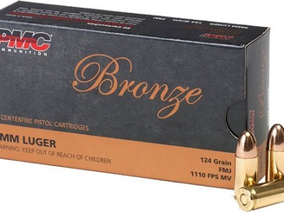 PMC 9MM LUGER 124GR FMJ – 50RD 20BX/CS