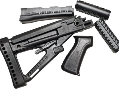 PRO MAG ARCHANGEL AK-47/AKM – STOCK SET BLACK POLYMER