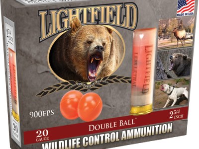LIGHTFIELD 20GA 2.75″ – DOUBLE BALL 5RD 10BX/CS