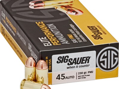 SIG AMMO 45ACP 230GR FMJ 50RD – 20BX/CS