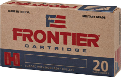 FRONTIER 223 REM 55GR FMJ – 20RD 25BX/CS