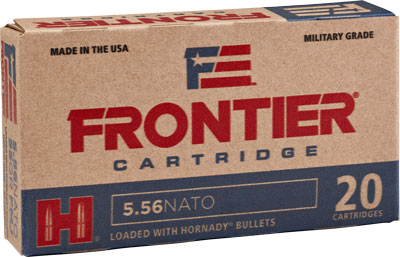 FRONTIER 5.56×45 55GR FMJ – 20RD 25BX/CS