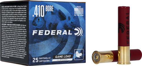 FEDERAL GAME LOAD 410 3″ – 11/16OZ #4 25RD 10BX/CS