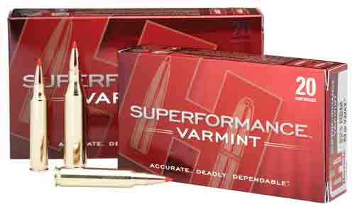 HORNADY SPF VARMINT 223 REM – 53GR V-MAX 20RD 10BX/CS