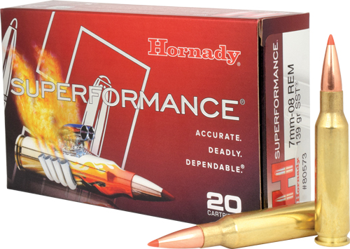 HORNADY SPF 308 WIN 165GR SST – 20RD 10BX/CS