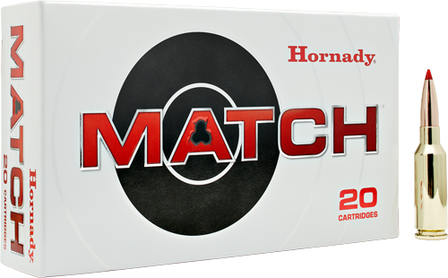 HORNADY MATCH 6MM ARC – 108GR ELD MATCH 20RD 10BX/CS