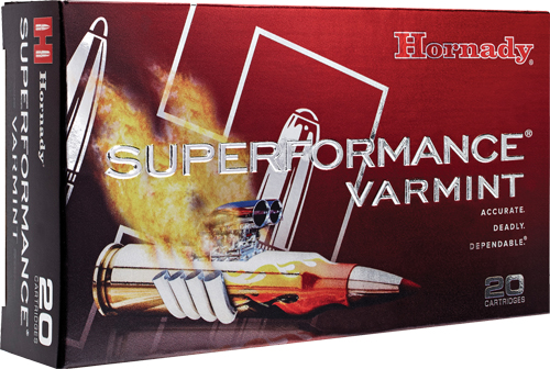 HORNADY SPF VARMINT 17 HORNET – 20GR V-MAX 25RD 10BX/CS