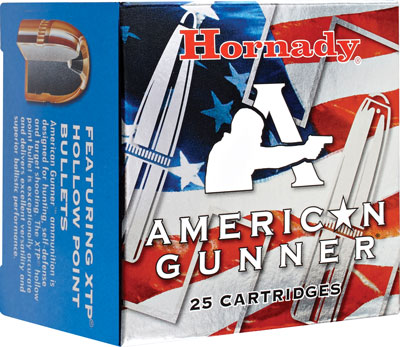 HORNADY AMERICAN GUNNER 357 – MAG 125GR XTP 25RD 10BX/CS