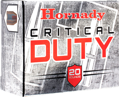 HORNADY CRITICAL DUTY 357 SIG – 135GR FLEXLOCK 20RD 10BX/CS