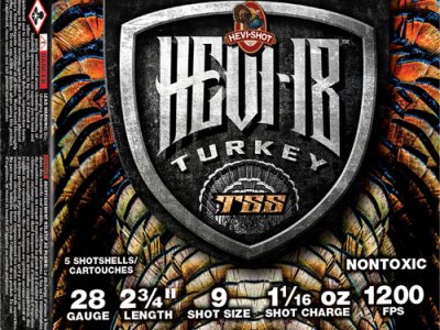 HEVI-SHOT HEAVY 18 TSS 28GA – 3″ 1-1/16OZ #9 5RD 10BX/CS