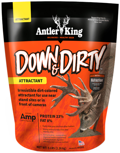ANTLER KING DOWN & DIRTY – ATTRACTANT 5# BAG