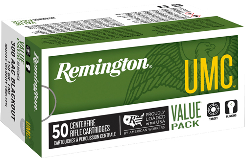 REMINGTON UMC 300 AAC 150GR – FMJ 50RD 8BX/CS