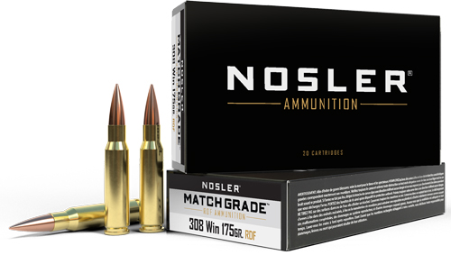 NOSLER MATCH GRADE 308 WIN – 175GR HPBT 20RD 10BX/CS