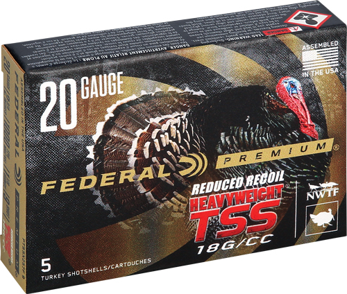 FEDERAL HEAVYWEIGHT TSS 20GA – 2.75″ 1-1/8OZ #9 5RD 10BX/CS