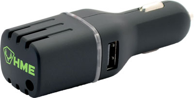 HME SCENT SLAMMER OZONE SCENT – ELIMINATOR CAR UNIT W/DUAL USB