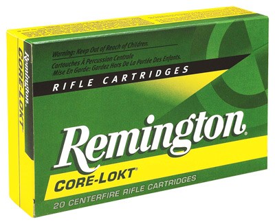 REMINGTON 6MM REM 100GR – CORE-LOKT PSP 20RD 10BX/CS