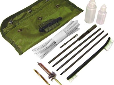 PSP CLEANING KIT AR15/M16 – GI FIELD OD GREEN POUCH