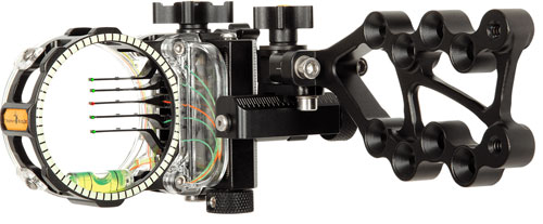 TROPHY RIDGE BOW SIGHT REACT – PRO 5-PIN .019 RH BLACK